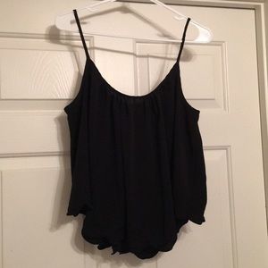 Black Crop Top